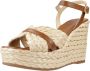 Unisa Plateau Sandalen Brown Dames - Thumbnail 4