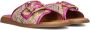 Unisa Roze Pantoffels Multicolor Dames - Thumbnail 3
