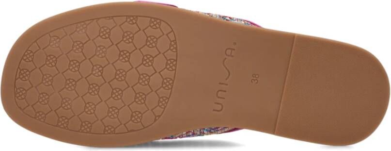 Unisa Roze Pantoffels Multicolor Dames