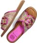 Unisa Roze Pantoffels Multicolor Dames - Thumbnail 6