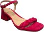 Unisa Verhoog je stijl met hoge hak sandalen Pink Dames - Thumbnail 2