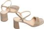 Unisa Dames sandaal in goud oor feestelijke gelegenheden Beige Dames - Thumbnail 8