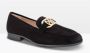 Unisa Daimiel Loafers Instappers Dames Zwart - Thumbnail 8