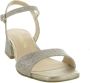 Unisa Metallic Leren Vierkante Zool Sandalen Gray Dames - Thumbnail 8