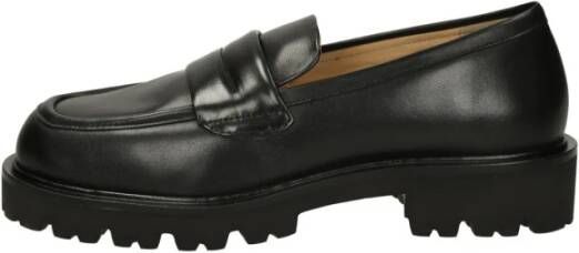 Unisa Stijlvolle Loafer Schoenen voor Vrouwen Black Dames