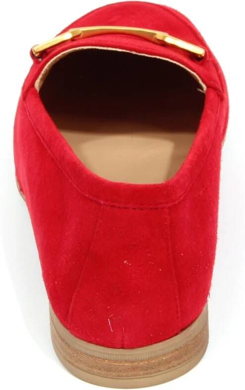 Unisa Suède Loafers met Hartdetail