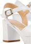 UNISA Sandalen Dames Ney Trouw Maat: 35 Materiaal: Leer Kleur: Gebroken wit - Thumbnail 8