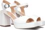 UNISA Sandalen Dames Odran Trouw Lak Maat: 41 Materiaal: Lak Kleur: Wit - Thumbnail 2