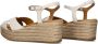 UNISA Sandalen Dames Kira Maat: 37 Materiaal: Leer Kleur: Wit - Thumbnail 3