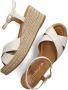 UNISA Sandalen Dames Kira Maat: 37 Materiaal: Leer Kleur: Wit - Thumbnail 5