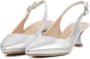 Unisa Sandalen Dames Damesschoenen Leer hoogte cm Jamal met Zilver - Thumbnail 5