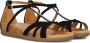UNISA Sandalen Dames Casano Maat: 40 Materiaal: Suède Kleur: Zwart - Thumbnail 2