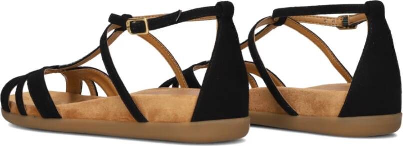 Unisa Zwarte Sandalen Black Dames