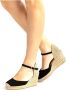 UNISA Espadrilles Dames Caude Maat: 41 Materiaal: Suède Kleur: Zwart - Thumbnail 7