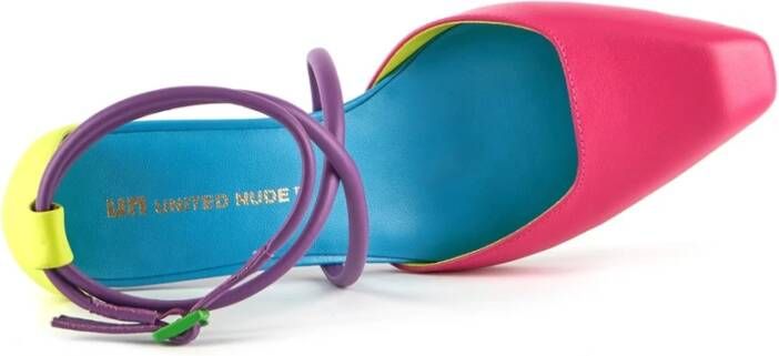 United Nude Almond Toe D'orsay Style Pump Multicolor Dames