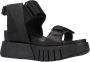 United Nude Delta Run Platte Sandalen Black Dames - Thumbnail 12