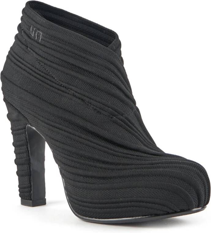 United Nude Fold Hi II Black Dames