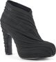 United Nude Zwarte Fold Dames Enkellaars Black Dames - Thumbnail 6