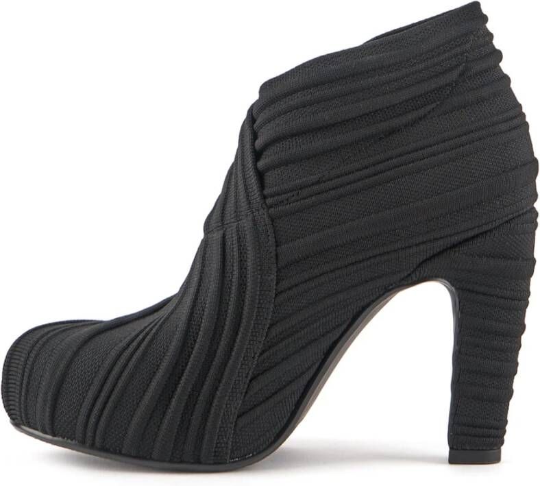 United Nude Fold Hi II Black Dames