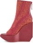 United Nude Grafisch Geweven Platform Bootie met Sleehak Multicolor Dames - Thumbnail 3