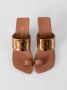 United Nude Loop Toe Hi Sandaal Brown Dames - Thumbnail 5