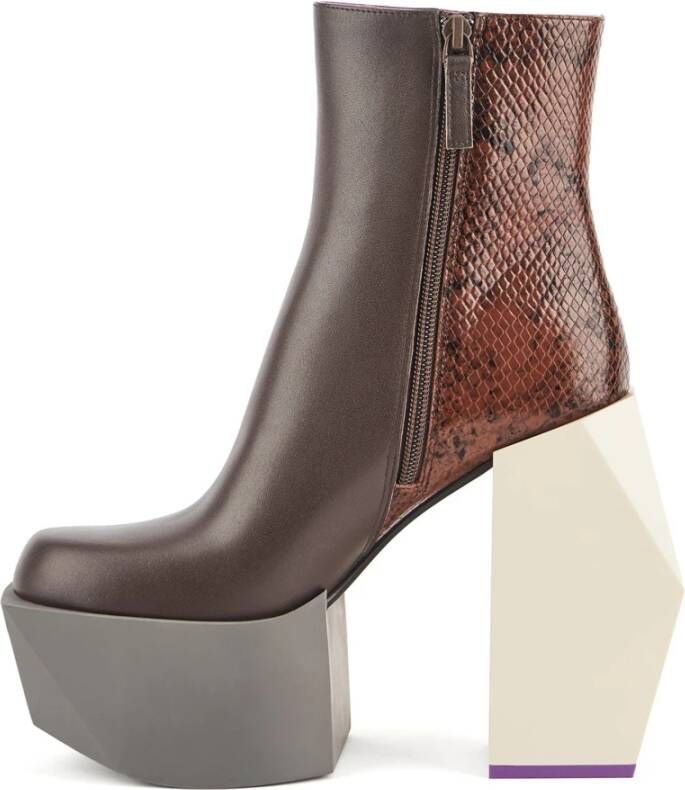 United Nude Stage Boot Brown Dames