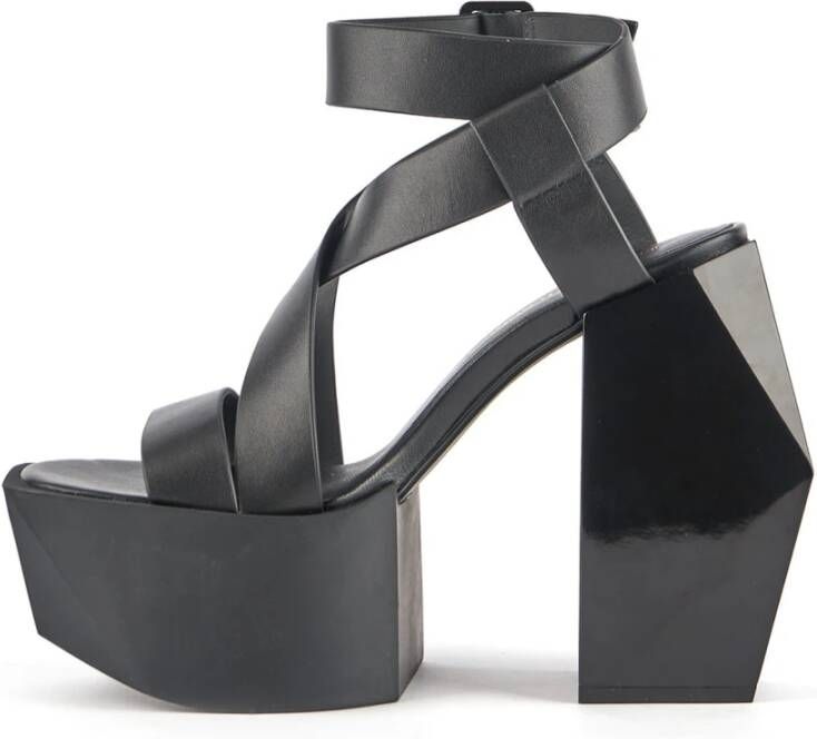 United Nude Stage Sandal Black Dames