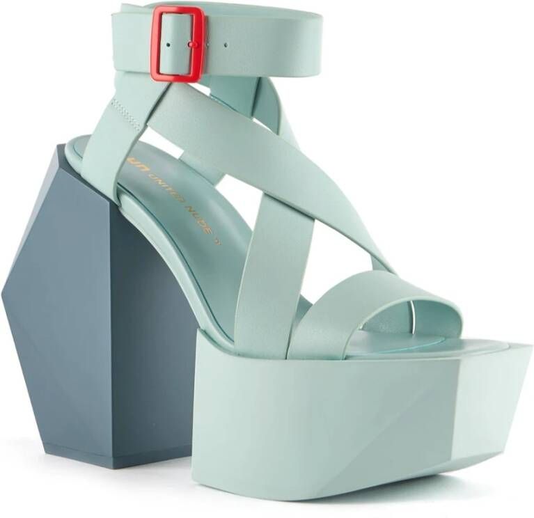 United Nude Stage Sandal Green Dames