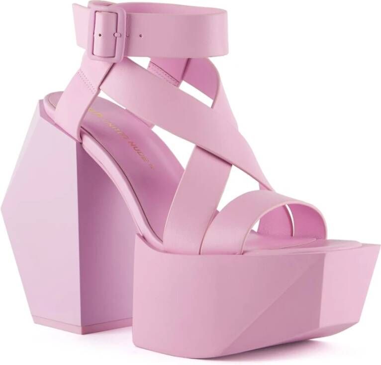 United Nude Stage Sandal Pink Dames