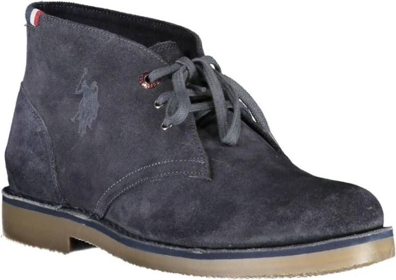 U.s. Polo Assn. Ankle Boots Blue Heren