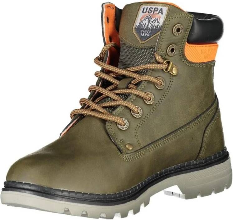 U.s. Polo Assn. Ankle Boots Green Heren