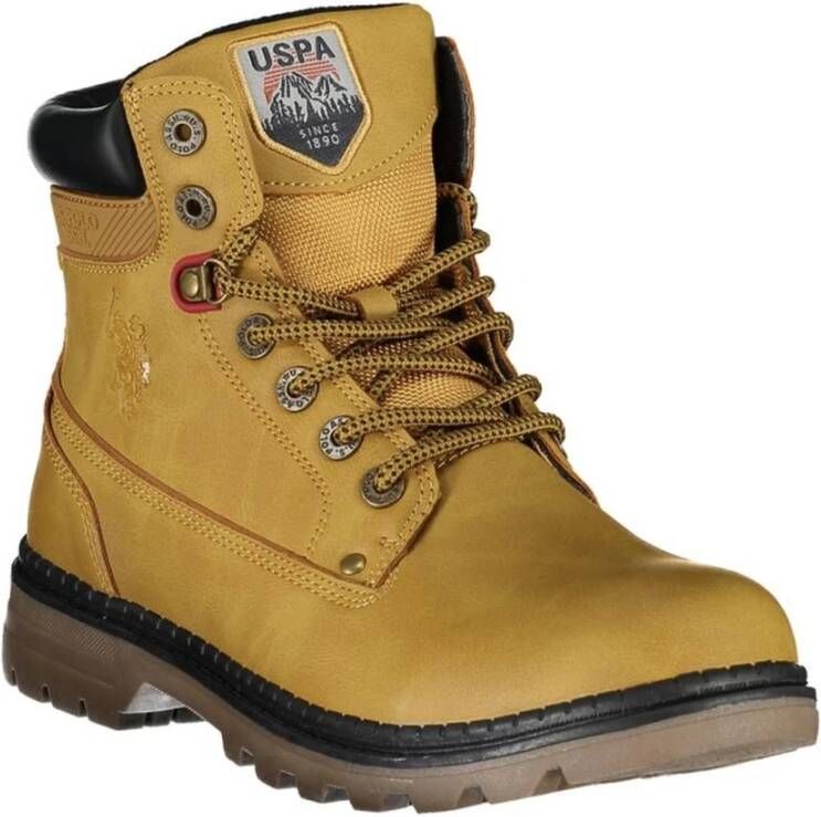 U.s. Polo Assn. Ankle Boots Yellow Heren