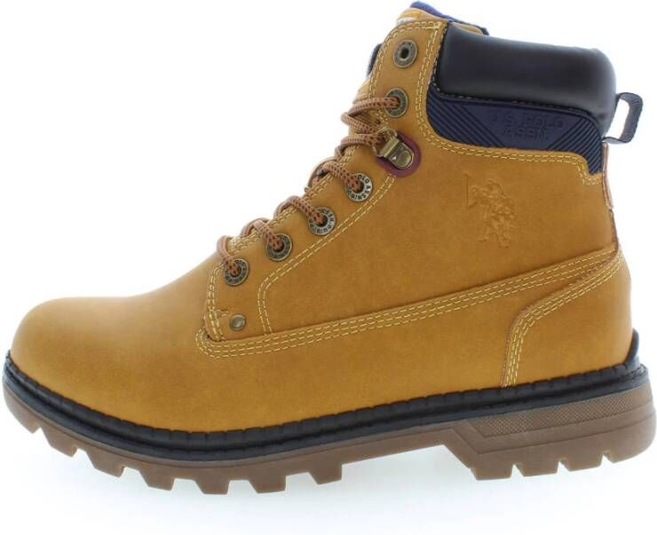 U.s. Polo Assn. Beige Hoge Heren Veterschoenen Beige Heren