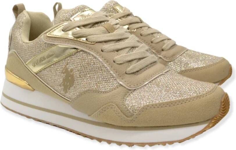 U.s. Polo Assn. Beige Sneakers Beige Dames