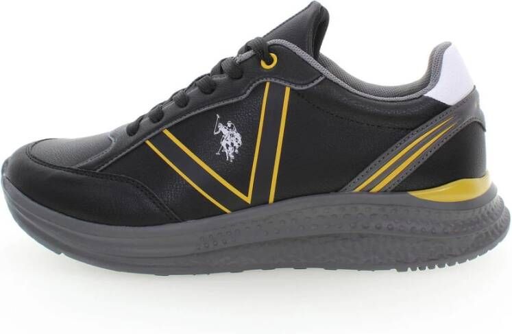 U.s. Polo Assn. Black Sneakers Zwart Heren