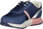 U.s. Polo Assn. Blauwe Nylon Sneaker met Contrasterende Details - Thumbnail 2