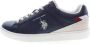 U.s. Polo Assn. Blauwe Polyester Sneakers met Contrasterende Details - Thumbnail 2