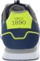 US Polo Scarpe sneaker running Nobil 004 in ecopelle Us22Up23 Blauw Heren - Thumbnail 6