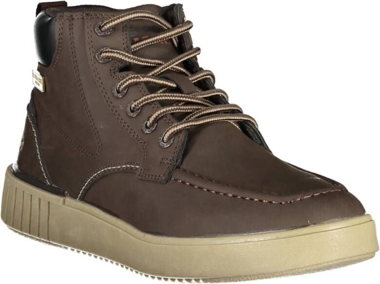 U.s. Polo Assn. Bruine Heren Hoge Veterschoenen Brown Heren