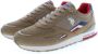 U.s. Polo Assn. Bruine Polyester Sneaker met Contrasterende Details - Thumbnail 3