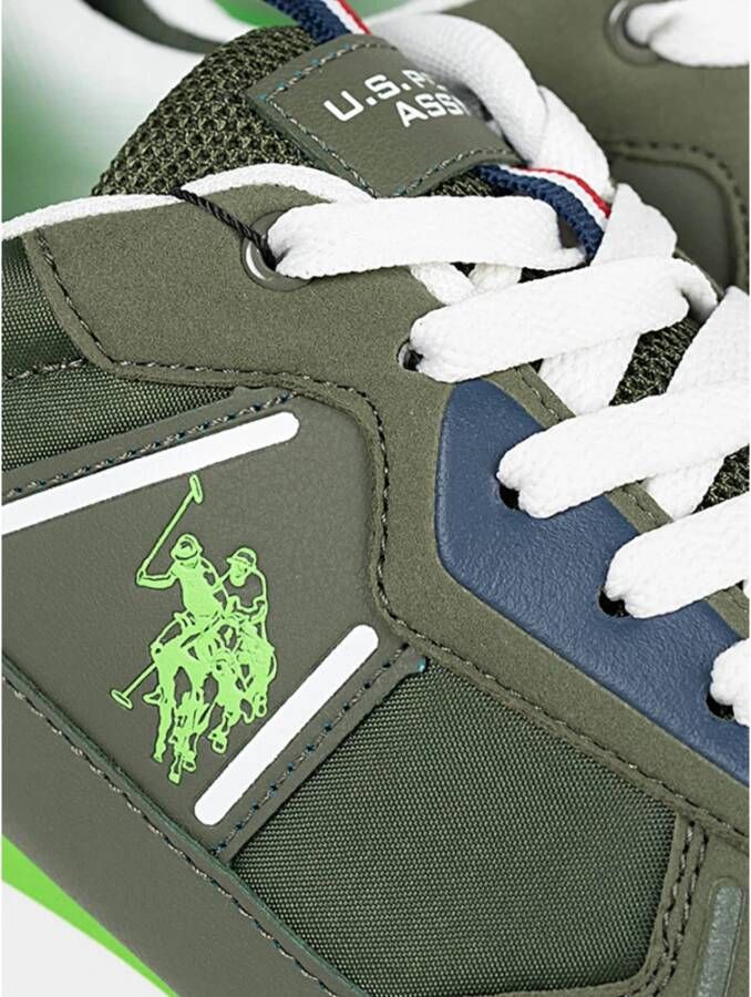 U.s. Polo Assn. Casual Sneakers Ronde Neus Logo Print Multicolor Heren