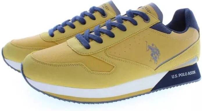 U.s. Polo Assn. GeelNavy Casual Sneaker voor Mannen