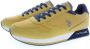 U.s. Polo Assn. GeelNavy Casual Sneaker voor Mannen - Thumbnail 2