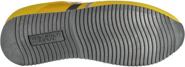 U.s. Polo Assn. Gele Heren Sneaker Polyester Polyethyleen