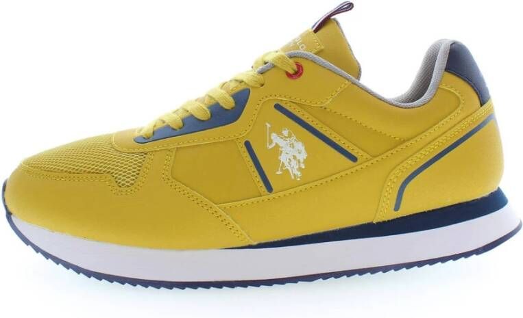 U.s. Polo Assn. Gele Sports Sneakers Yellow Heren