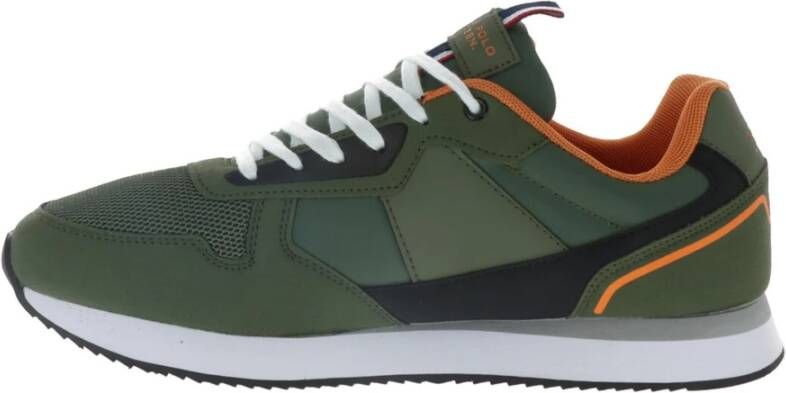 U.s. Polo Assn. Groene Slip-On Sportieve Sneakers Green Heren