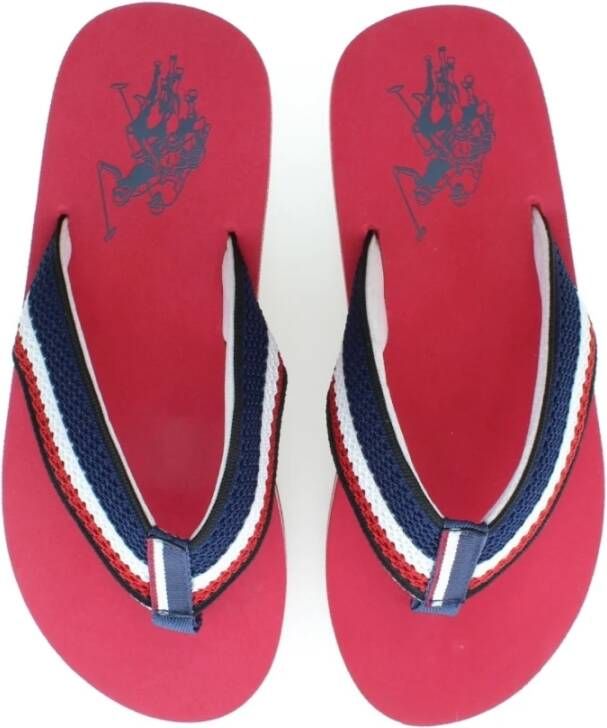 U.s. Polo Assn. Hank slippers Rood Heren