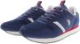 U.s. Polo Assn. Heren Sportschoen met Contrasterende Details Blauw Heren - Thumbnail 3
