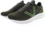 U.s. Polo Assn. Vibrant Lace-Up Sneakers met Contrasterende Details Green Heren - Thumbnail 4