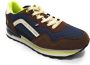 U.s. Polo Assn. Jonas 002 Suede Nylon Donkerblauw Bruin Hardloopschoenen Brown - Thumbnail 5